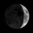 Stáří Měsíce: 4 dní Moon icon